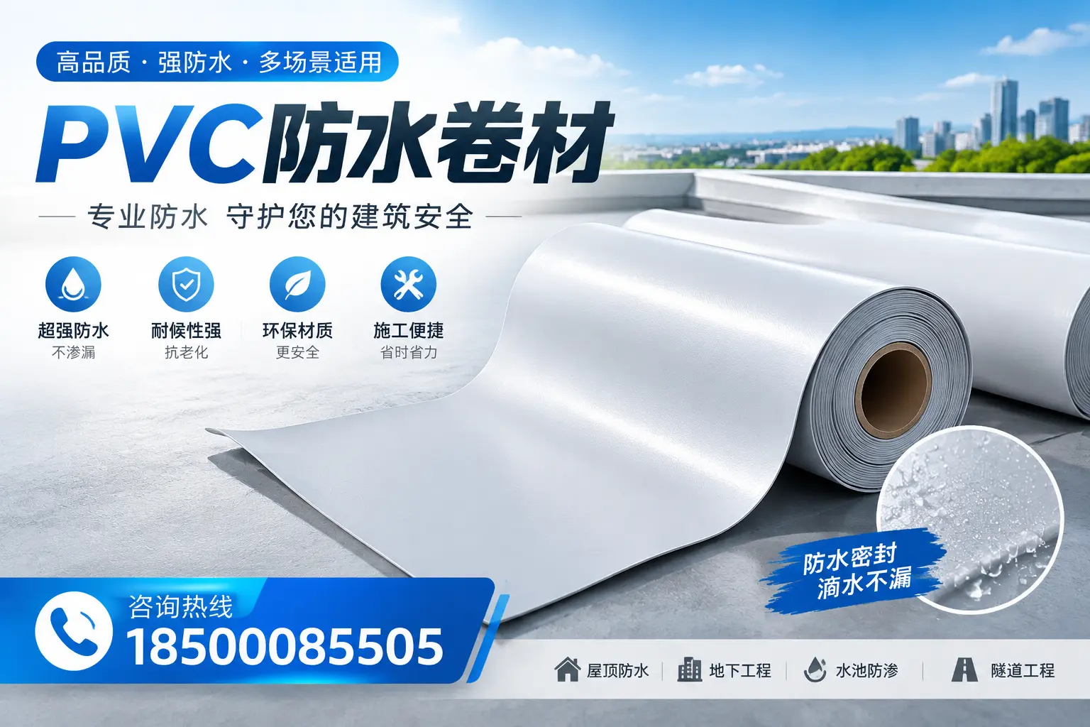 PVC防水卷材的市场竞争分析，亳州品牌选择参考